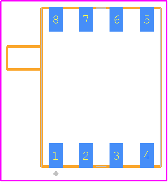 SSCMRNN015PAAA5 - Honeywell PCB footprint - Other - Other - SSCMRNN015PAAA5-1
