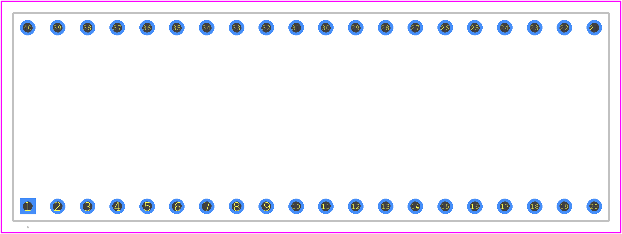 2227-40-06-05 - Multicomp Pro PCB footprint - Other - Other - 2227-40-06-05