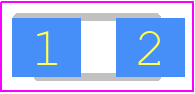 SML-LXL1206YC-TR - Lumex PCB footprint - LED Moulded - LED Moulded - SML-LXL1206YC-TR