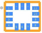 ISM330DLCTR - STMicroelectronics PCB footprint - Other - Other - LGA-14_1