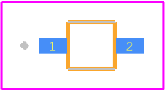 VSMY2853G - Vishay PCB footprint - Other - Other - VSMY2853G-1