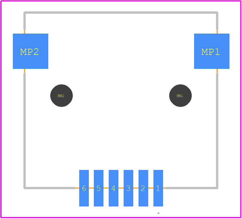 1-1734858-3 - TE Connectivity PCB footprint - Other - Other - 1-1734858-3-1