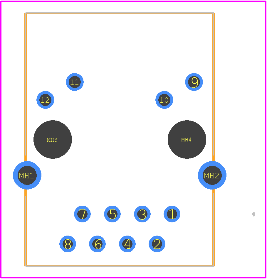 J0073D01BNL - Yageo Group PCB footprint - Other - Other - J0073D01BNL-3