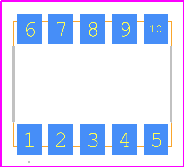 70AAJ-5-F0G - Bourns PCB footprint - Other - Other - 70AAJ-5-F0G-1