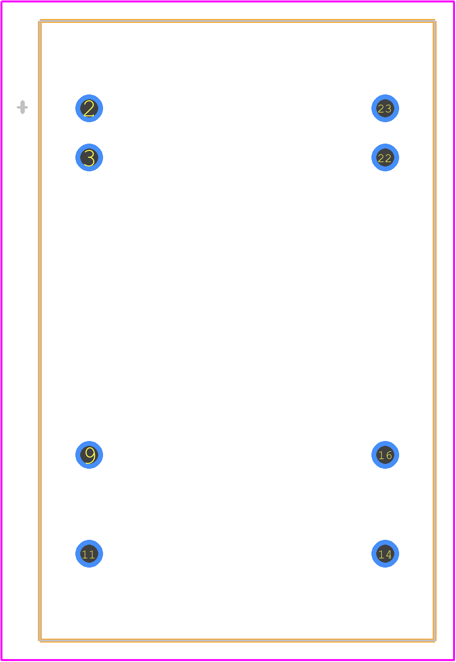 SCW05C-09 - Mean Well PCB footprint - Other - Other - SCW05C-09-2