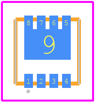 DMN3027LFG-7 - Diodes Incorporated PCB footprint - Other - Other - DMP2008UFG-13-2