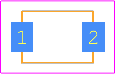 MF-SM075-2 - Bourns PCB footprint - Other - Other - MF-SM075-2-3