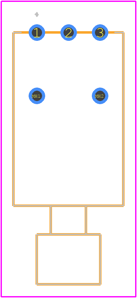 BB15AH-FC - NKK Switches PCB footprint - Other - Other - BB15AH-FC-1