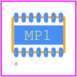 MCP2517FDT-H/JHA - Microchip PCB footprint - Other - Other - MCP2517FDT-H/JHA-2