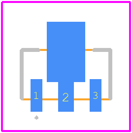 BCX51TA - Diodes Incorporated PCB footprint - Other - Other - SOT89_26
