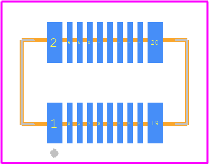 AXK6S20547YG - Panasonic PCB footprint - Other - Other - AXK6S20547YG-2