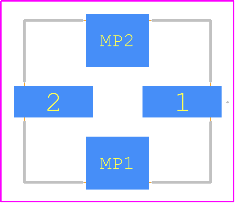 MAL214699106E3 - Vishay PCB footprint - Other - Other - 12.5 x 12.5 x 13mm