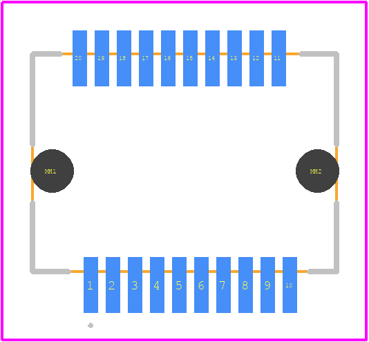 2170088-1 - TE Connectivity PCB footprint - Other - Other - 2170088-1-3