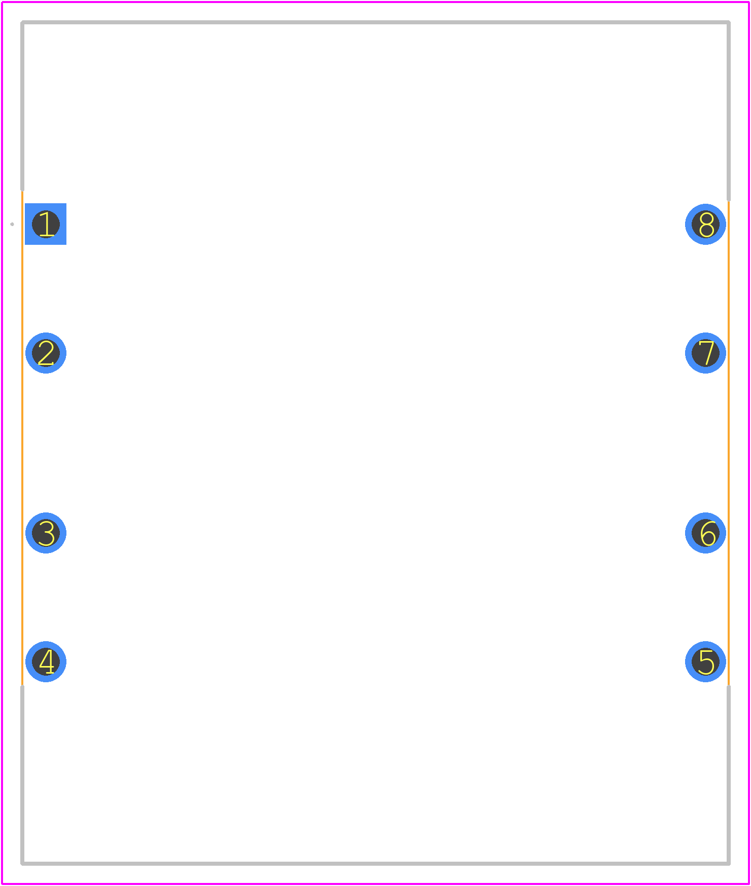3FD-448 - Tamura PCB footprint - Other - Other - 3FD-448-1