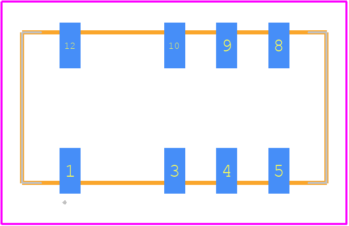 G6S-2G-DC12 - OMRON Electronics PCB footprint - Other - Other - G6S-2G-DC12-2