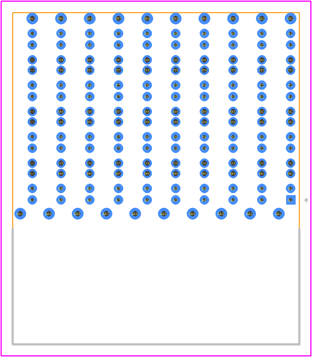 474960 - TE Connectivity PCB footprint - Other - Other - 474960