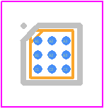 AD5398BCBZ-REEL7 - Analog Devices PCB footprint - BGA - BGA - CB-9