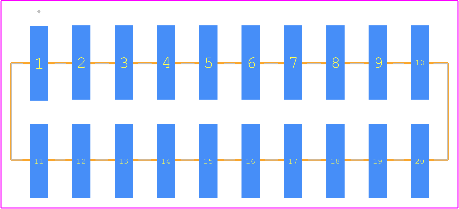 IPBT-110-H2-T-D - SAMTEC PCB footprint - Other - Other - IPBT-110-H2-T-D-2
