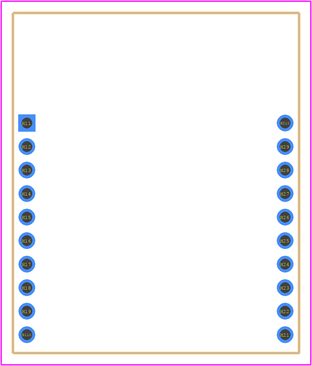 AMW006-A1W - Silicon Labs PCB footprint - Other - Other - AMW006-A1W-1