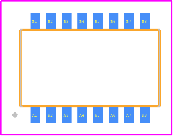 A6HF-8102-PM - OMRON Electronics PCB footprint - Other - Other - A6HF-8102-PM-2