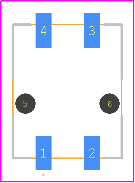 70ADJ-2-FL0 - Bourns PCB footprint - Other - Other - 70ADJ-2-FL0-3