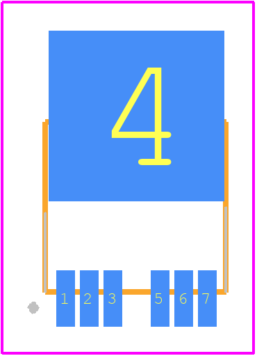 VN5E010AHTR-E - STMicroelectronics PCB footprint - Other - Other - VN5E010AHTR-E-2