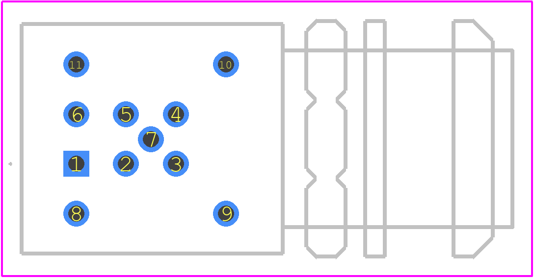 EXG.0B.307.HLN - LEMO PCB footprint - Other - Other - EXG.0B.307.HLN-2