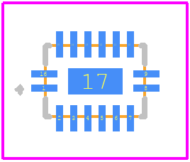74LVC138ABQ,115 - Nexperia PCB footprint - Other - Other - SOT763-1 (DHVQFN16)