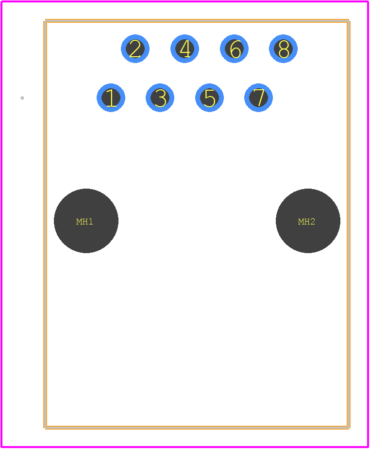 5520426-4 - TE Connectivity PCB footprint - Other - Other - 5520426-4-1