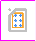 NCP137AFCTCADJT2G - onsemi PCB footprint - BGA - BGA - NCP137AFCTCADJT2G