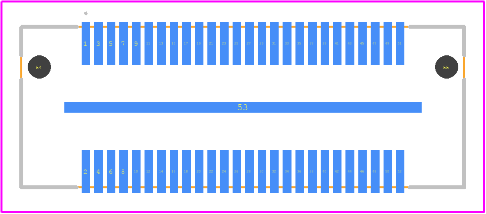QFSS-016-04.25-L-D-DP-A - SAMTEC PCB footprint - Other - Other - QFSS-016-04.25-L-D-DP-A-3