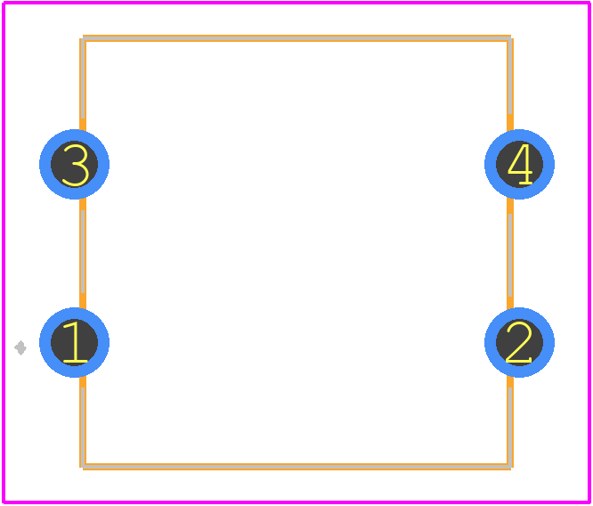 TL1100DF160Q - E-Switch PCB footprint - Other - Other - TL1100DF160Q-1