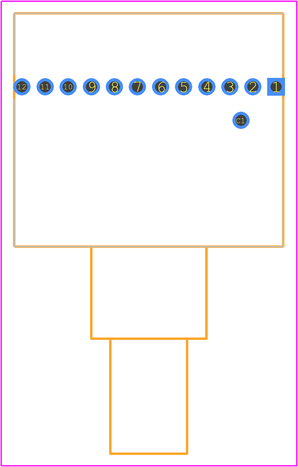 71BF30-01B12S - Grayhill PCB footprint - Other - Other - 71BF30-01B12S-2
