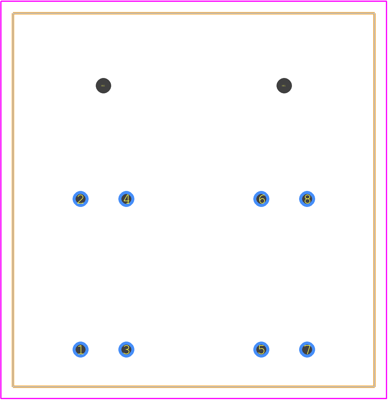 1986714-2 - TE Connectivity PCB footprint - Other - Other - 1986714-2-1