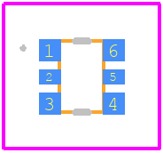 BC846BPN,115 - Nexperia PCB footprint - Other - Other -  TSSOP6 (SOT363)