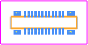 BM24-24DP/2-0.35V(53) - Hirose PCB footprint - Other - Other - BM24-24DP/2-0.35V(53)-2