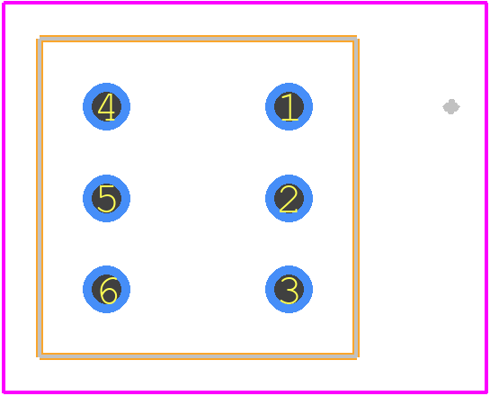 B22AP - NKK Switches PCB footprint - Other - Other - B22AP-3