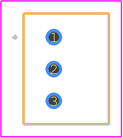 B13AP - NKK Switches PCB footprint - Other - Other - B13AP-1