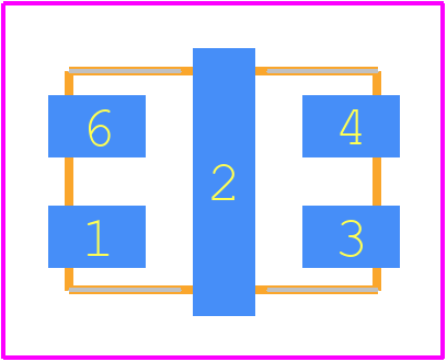 ECS-75SMF45A30B-TR - ECS PCB footprint - Other - Other - ECS-75SMF45A30B-TR-1