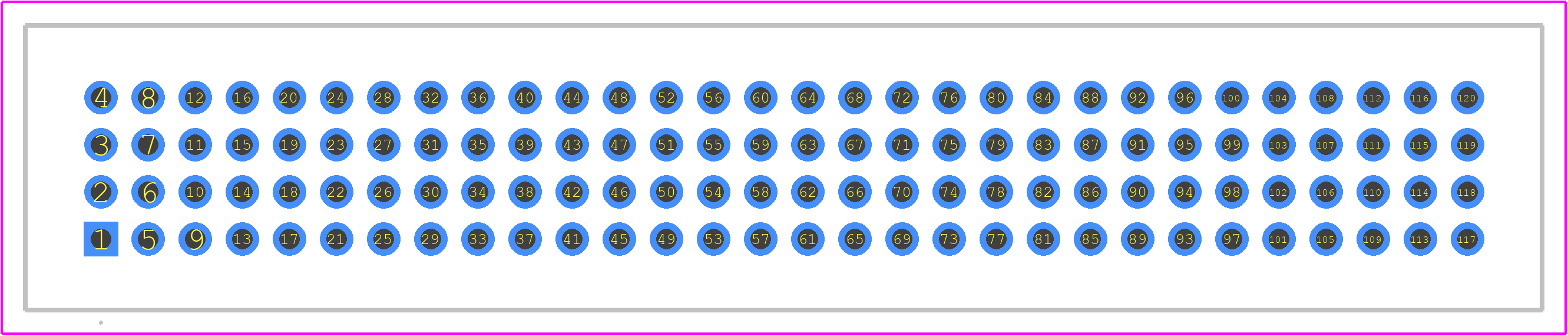 TMMS-130-01-S-Q-FS - SAMTEC PCB footprint - Other - Other - TMMS-130-01-S-Q-FS-2