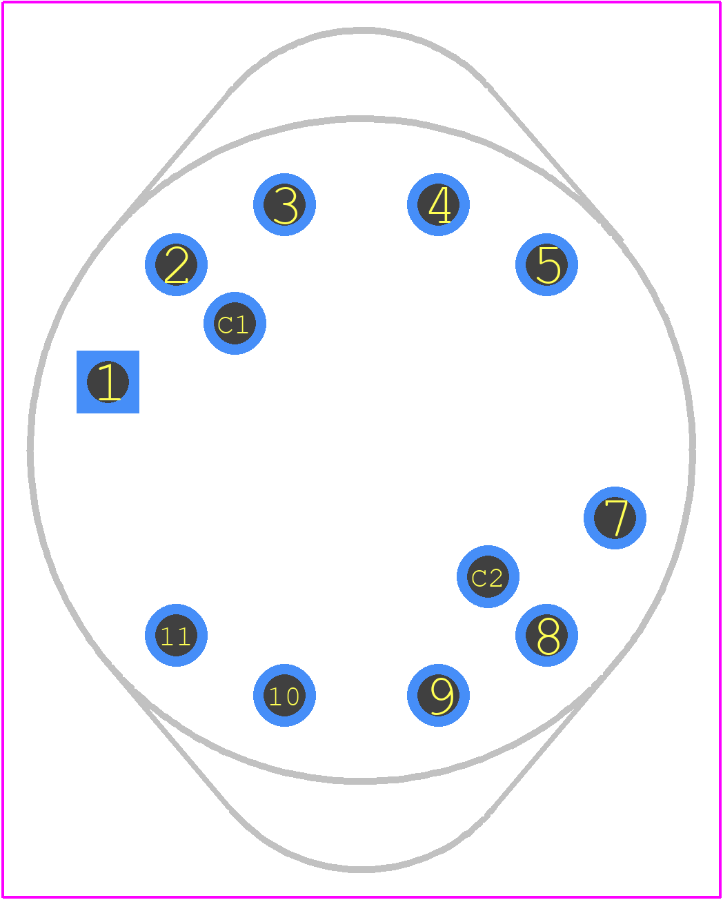 SRRM254700 - ALPS Electric PCB footprint - Other - Other - SRRM254700