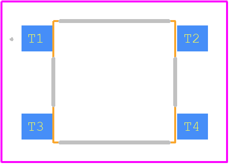 ADTSM644RVTR - Apem PCB footprint - Other - Other - 6.20mm x 6.2mm x 7.5mm