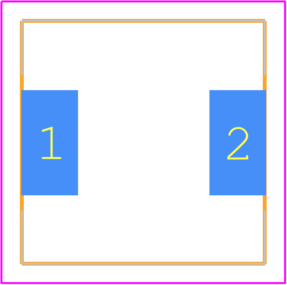 SRR1240-150M - Bourns PCB footprint - Other - Other - SRR1240-100M-4