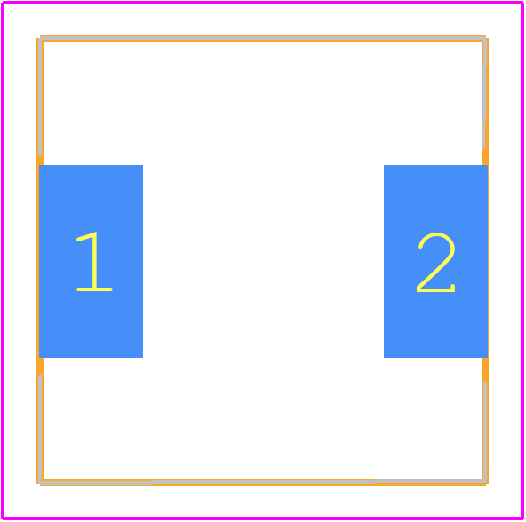 SRR1260-101M - Bourns PCB footprint - Other - Other - SRR1260-101M-1