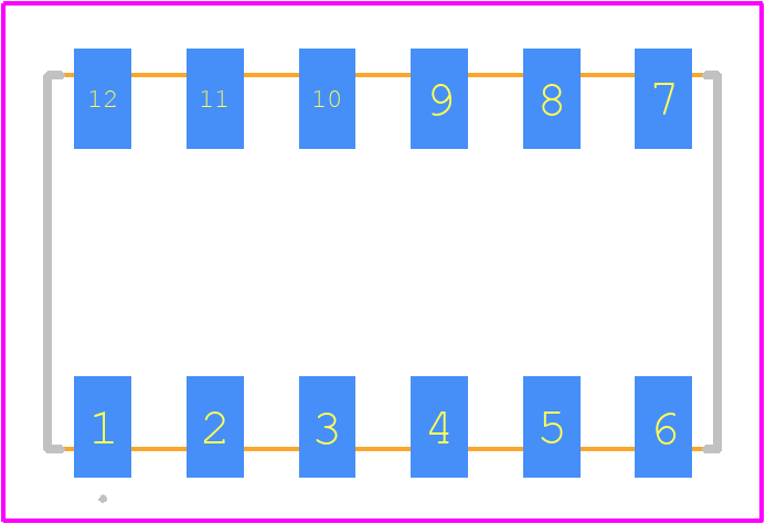 70AAJ-6-M0 - Bourns PCB footprint - Other - Other - 70AAJ-6-M0-4