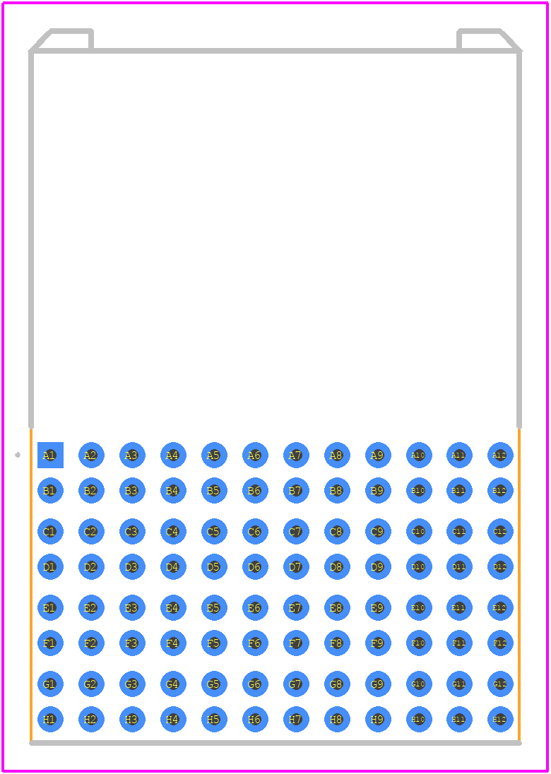 1857657-2 - TE Connectivity PCB footprint - Other - Other - 1857657-2-2