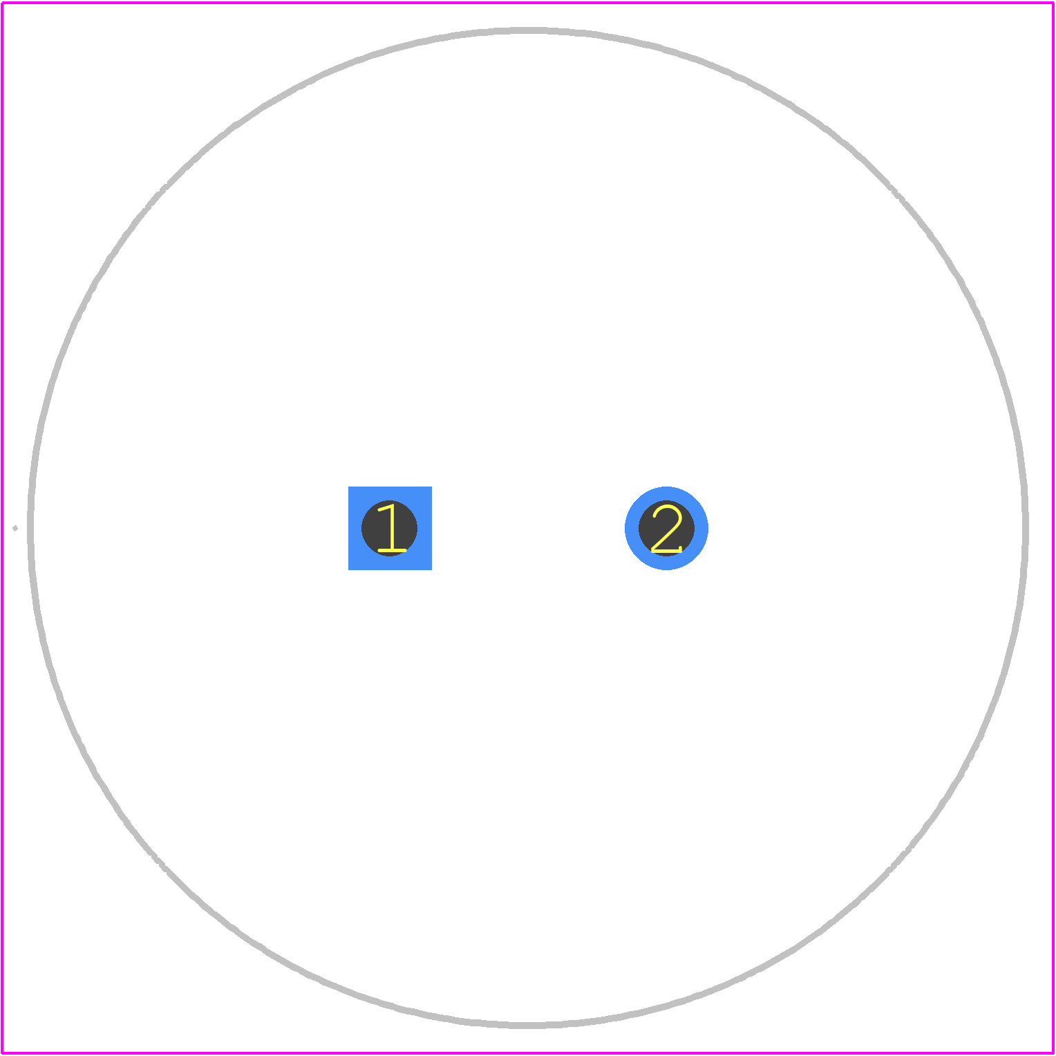 EKMM251VSN152MA50S - Chemi-Con PCB footprint - Other - Other - 35×50mm