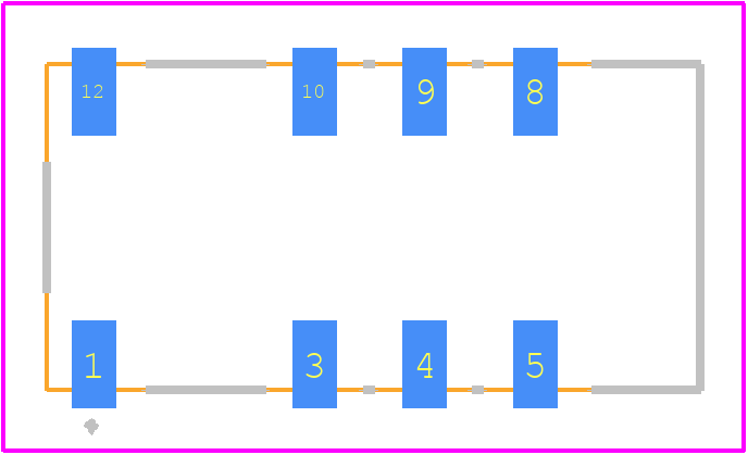 EE2-12SNUH-L - Yageo Group PCB footprint - Other - Other - EE2-12SNUH-L-1