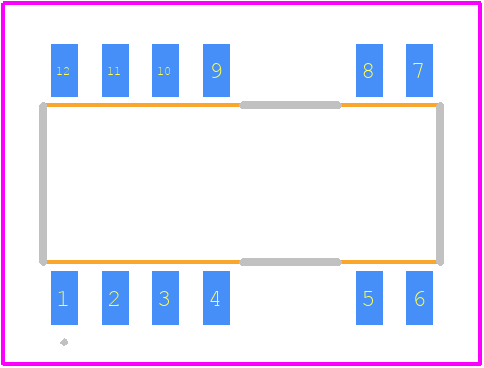 ICE5QR1680AGXUMA1 - Infineon PCB footprint - Other - Other - PG-DSO-12_2024-1