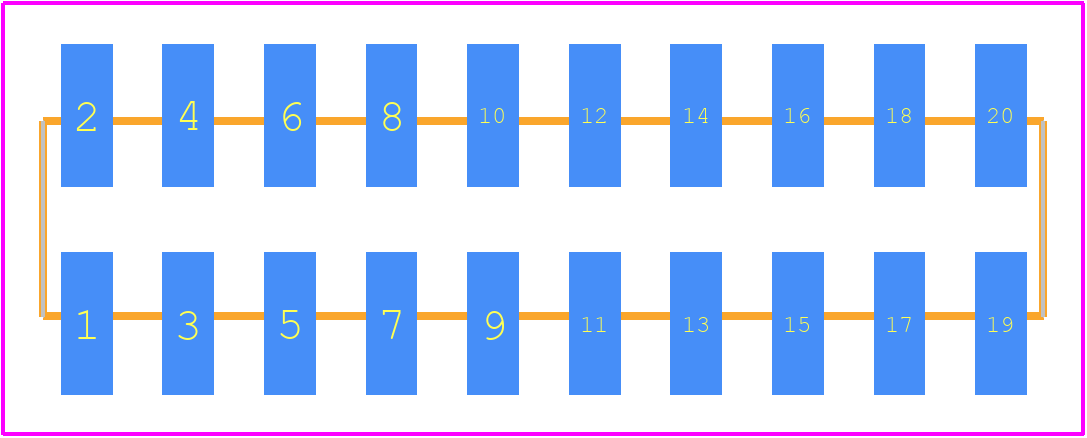 5-147279-5 - TE Connectivity PCB footprint - Other - Other - 5-147279-5-3